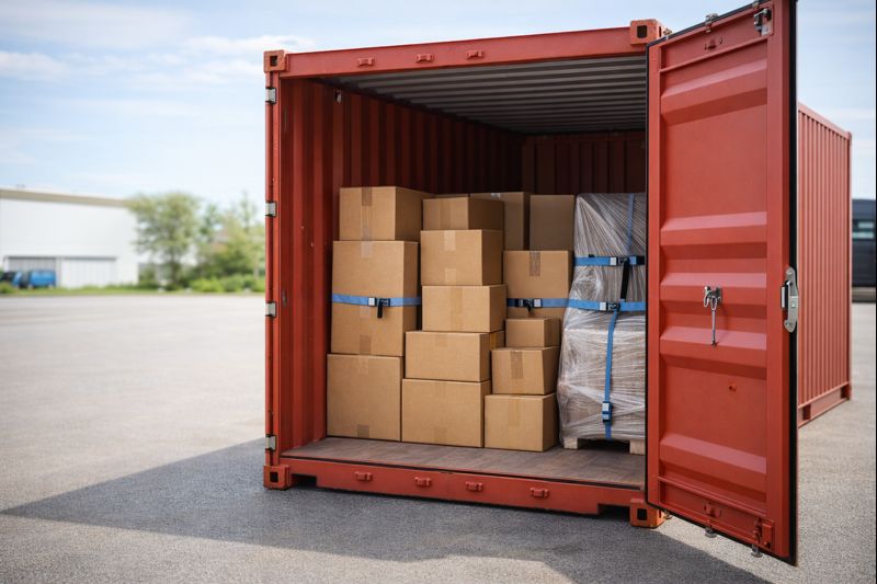 Контейнерная перевозка вещей