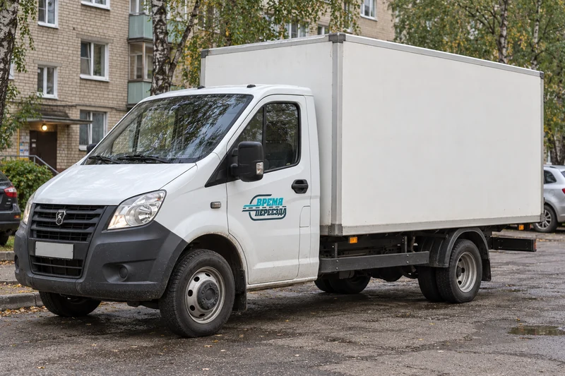 Иллюстрация Газели с закрытым кузовом, класс до 2 тонн